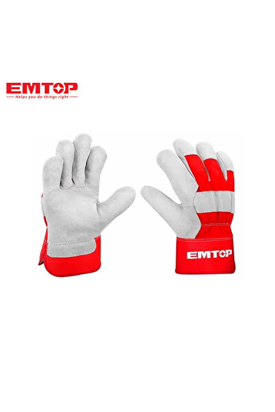 EMTOP Professional Leather Work Gloves from - Optimal Protection and Durability