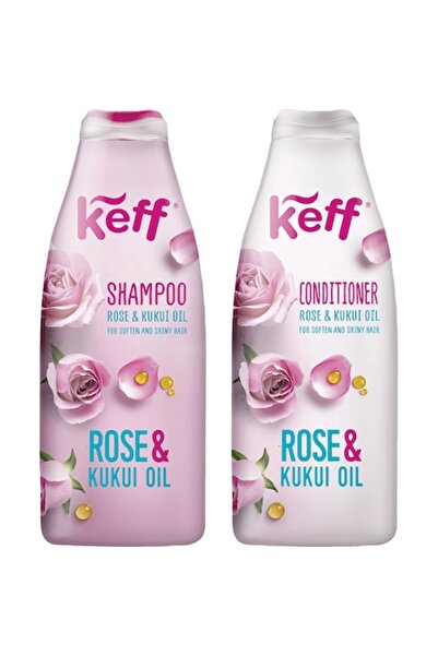 keff Sano Roses Hair Shampoo + Hair Conditioner Pack 500 ml