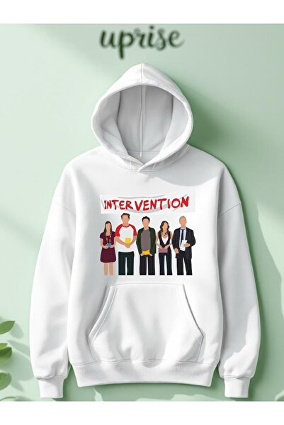 Vordevia Φούτερ HIMYM Intervention με τύπωμα από βαμβάκι 3 κλωστές oversized