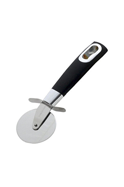 FACKELMANN Cuțit de pizza 25956 Monaco, Oțel inoxidabil, 20 cm, Negru