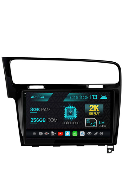 AutoDrop Navigatie Volkswagen GOLF 7, Android 13, X-Octa/8GB RAM + 256GB ROM,...