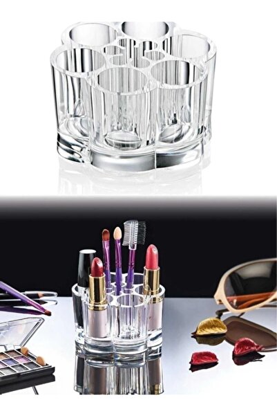 DAMMERUN Διαφανής Ακρυλικός Οργανωτής Μακιγιάζ — Οργανωτής Μακιγιάζ και Θήκη ...