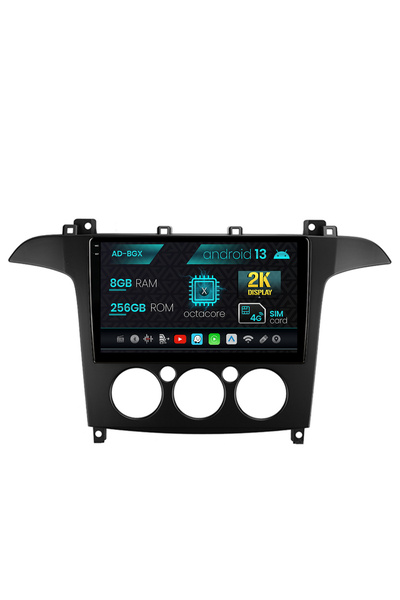 AutoDrop Πλοήγηση Ford S-MAX (2006-2015) Χειροκίνητο Σύστημα Κλιματισμού, And...