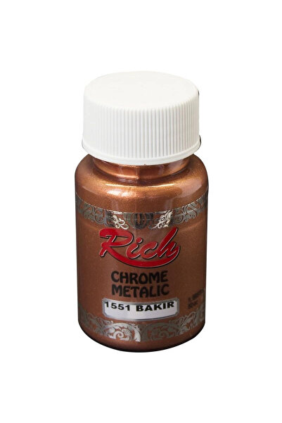 Rich Supertrend Chrome Metalik Boya 50 cc. 1551 Bakır