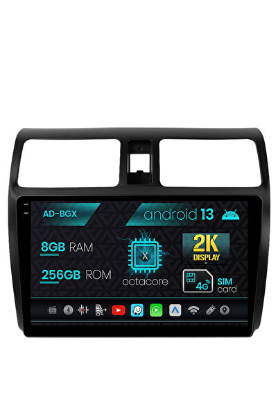 AutoDrop Navigatie Suzuki Swift (2003-2010), Android 13, X-Octa/8GB RAM + 256...