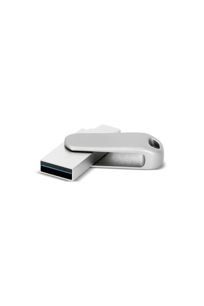 Gülay AVM Otg Flash Memory 32 Gb Capacity Metal Boxed Type-C Otg USB Memory USB 3.0 Speed Gly121 Metal