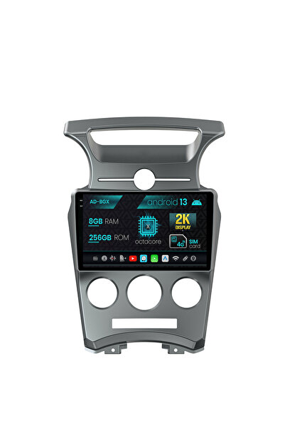 AutoDrop Navigatie Kia Carens (2007-2011), Android 13, X-Octa/8GB RAM + 256GB...