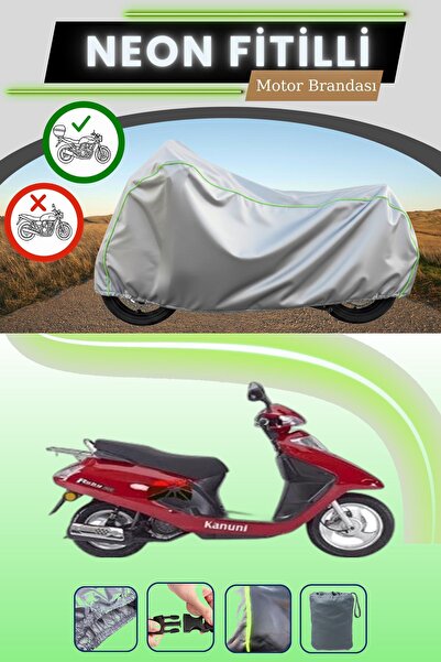 Cemku Shade حقيبة خلفية رمادية متوافقة مع قماش نيون فيتيل كانوني روبي 100 الم...