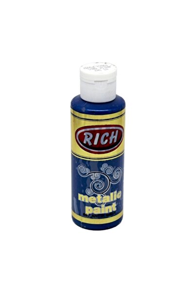 Rich Supertrend Metalik Akrilik Boya 120 cc. 867 ANTİK MAVİ