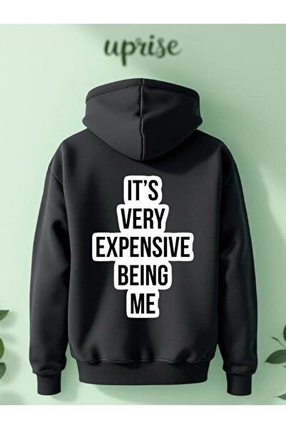 Vordevia Είναι πολύ ακριβότερο να είσαι εγώ με τύπωμα Φούτερ από βαμβάκι 3 νή...