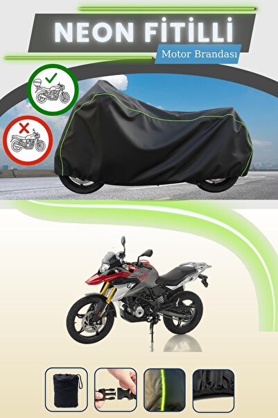 Cemku Shade حقيبة خلفية سوداء متوافقة مع نيون فايتي، متوافقة مع BMW G 310 GS،...