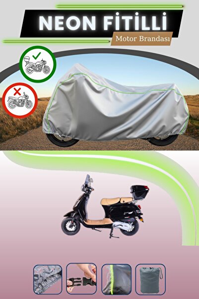 Cemku Shade حقيبة خلفية رمادية اللون متوافقة مع قماش نيون فيتيل فالكون كوبر 1...