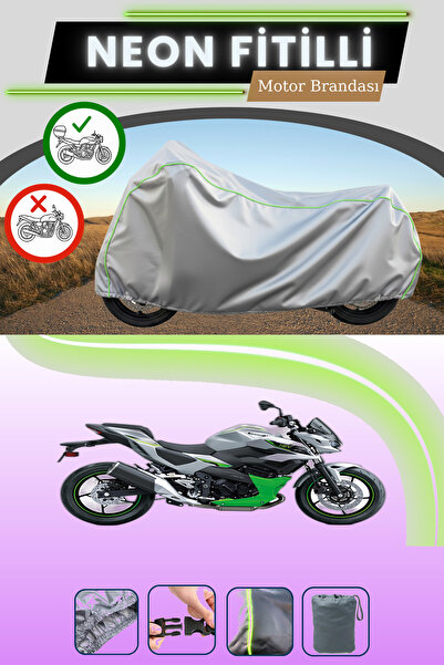 Cemku Shade حقيبة خلفية رمادية اللون متوافقة مع قماش نيون فايتي كاواساكي نينج...