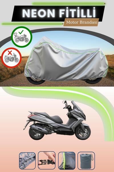 Cemku Shade حقيبة خلفية رمادية متوافقة مع قماش نيون فايتي كيمكو داون تاون 125...