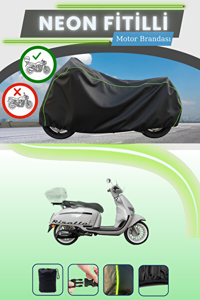 Cemku Shade حقيبة خلفية سوداء متوافقة مع قماش نيون فيتيلي يوكي ريزوتو 50 متوا...