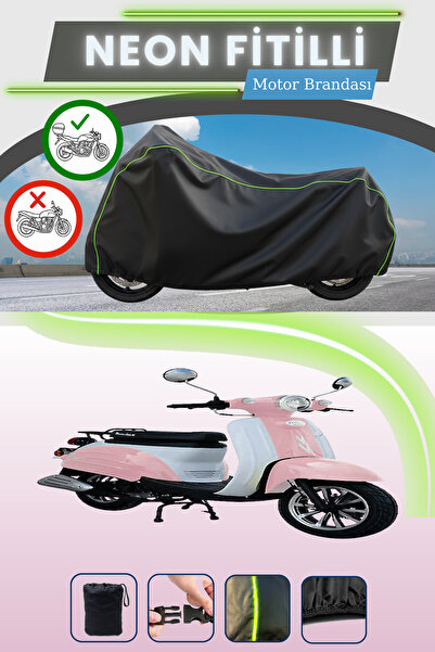 Cemku Shade حقيبة خلفية سوداء متوافقة مع قماش نيون فيتيلي موتولوكس فينتاج 50 ...