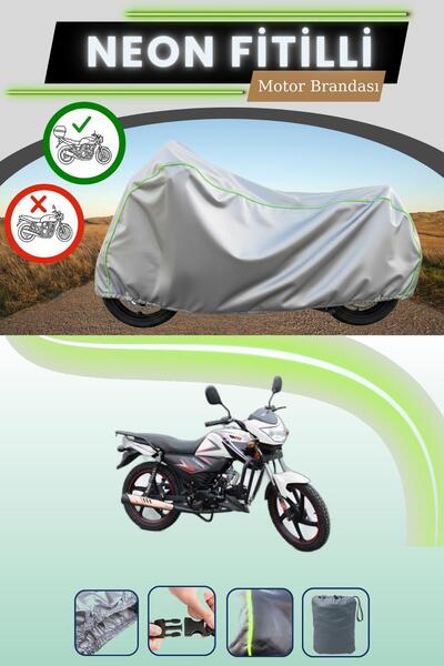 Cemku Shade حقيبة خلفية رمادية متوافقة مع قماش نيون فليت RKS X Power 50 المتو...