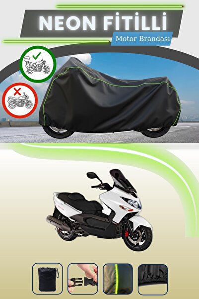 Cemku Shade حقيبة خلفية سوداء متوافقة مع نيون فيتيل كيمكو إكسايتنغ 500 متوافق...