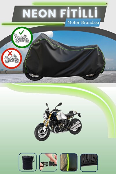 Cemku Shade حقيبة خلفية سوداء متوافقة مع نيون فايتي بي إم دبليو آر ناين تي بل...