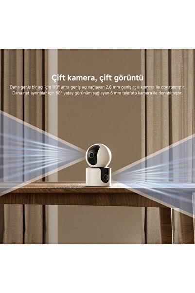 Xiaomi Smart Camera C500 Dual EU - Akıllı Güvenlik Kamerası (Xiaomi Türkiye Garantili)