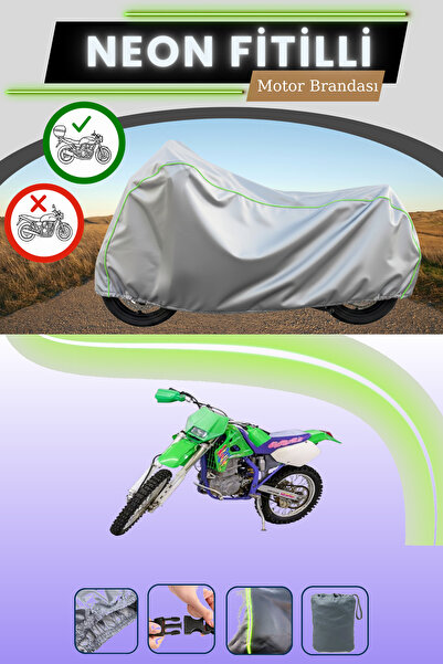 Cemku Shade حقيبة خلفية رمادية متوافقة مع قماش نيون فليت المتوافق مع دراجة نا...