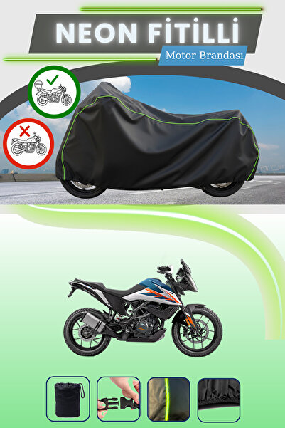 Cemku Shade حقيبة خلفية سوداء متوافقة مع نيون فايتي KTM 250 Adventure متوافقة...