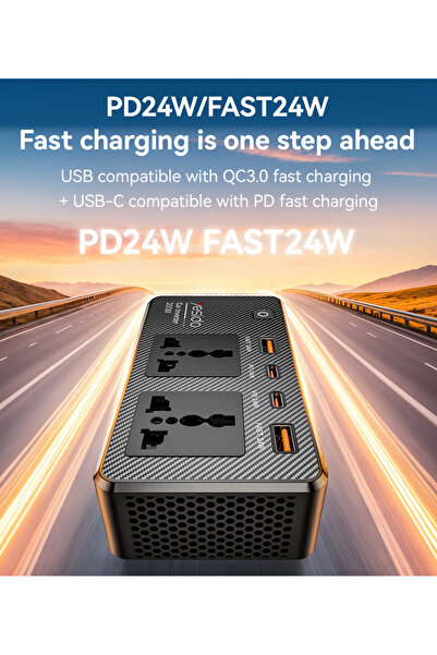 Yesido VC 07 200W Car Inverter