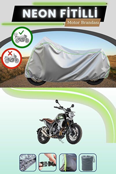 Cemku Shade حقيبة خلفية رمادية متوافقة مع قماش نيون فايتايل جاوا RVM 500 سكرا...