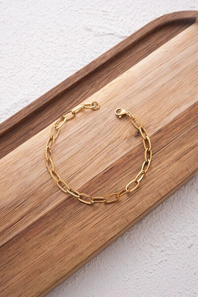 ByFlorya Jewelry سوار رجالي من الفولاذ المقاوم للصدأ بسلسلة 5 ملم مقاوم للصدأ...