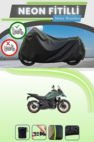 Cemku Shade حقيبة خلفية سوداء متوافقة مع نيون فايتي، متوافقة مع BMW R 1300 GS...