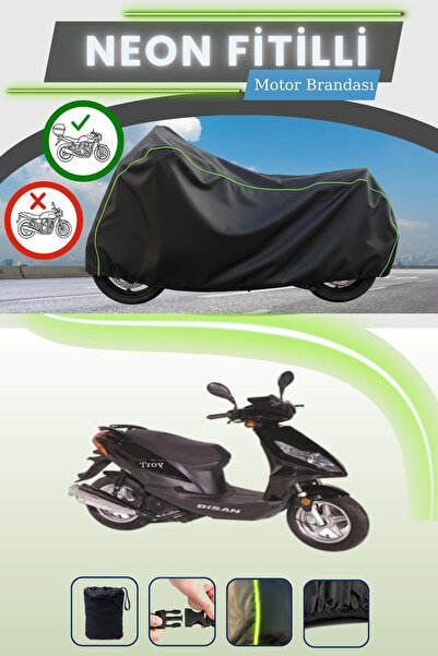 Cemku Shade حقيبة خلفية سوداء متوافقة مع قماش نيون فيتيلي بيسان تروي 100 المت...