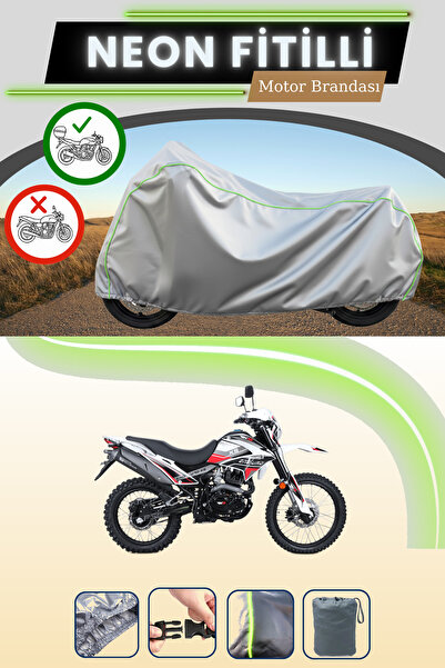 Cemku Shade حقيبة خلفية رمادية متوافقة مع قماش نيون فليتلي RKS RT250 المتوافق...