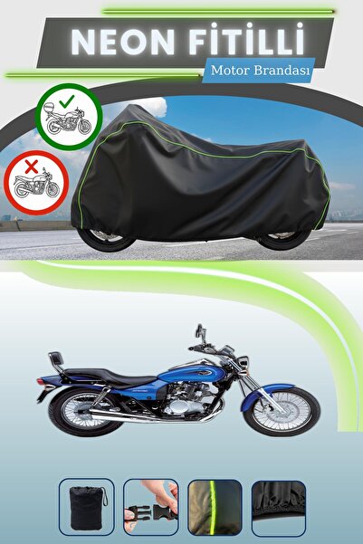 Cemku Shade حقيبة خلفية سوداء متوافقة مع نيون فايتي كاواساكي EL 125 متوافقة م...