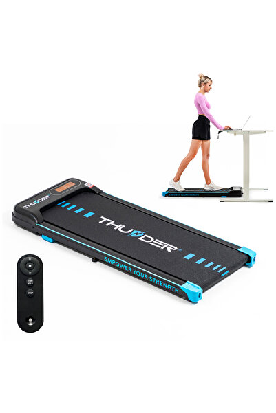 Thunder Electric treadmill, Kindi, 1.25HP, Bluetooth, maximum speed 6km/h, 90kg, transport wheels