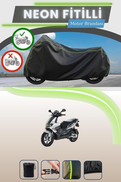 Cemku Shade حقيبة خلفية سوداء متوافقة مع نيون فايتل جيليرا رانر 200 ST متوافق...