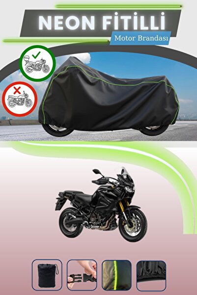 Cemku Shade حقيبة خلفية سوداء متوافقة مع نيون فايتلي ياماها XT 1200Z سوبر تين...