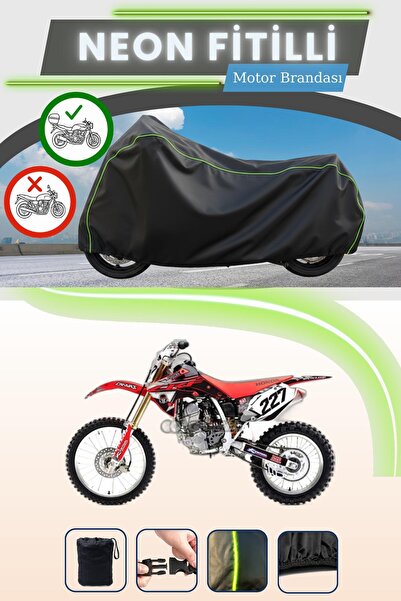 Cemku Shade حقيبة خلفية سوداء متوافقة مع نيون فايتي هوندا سي آر إف 150 آر، قم...