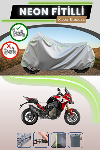 Cemku Shade حقيبة خلفية باللون الرمادي النيون قماش مجدّل متوافقة مع دراجة دوك...