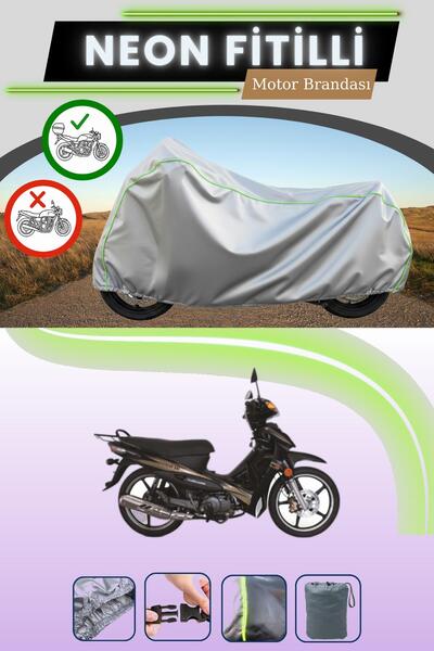 Cemku Shade حقيبة خلفية رمادية متوافقة مع قماش نيون فايتي RKS جاكوار 100 المت...