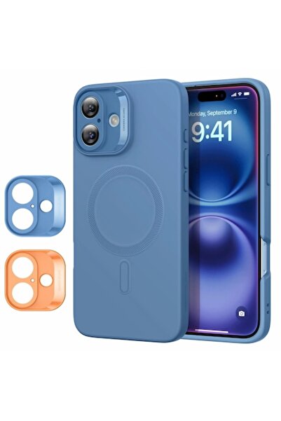 ESR Case + Camera Set for Apple iPhone 16, Cloud Soft, Blue