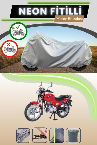 Cemku Shade حقيبة خلفية رمادية متوافقة مع قماش نيون فايتي كيمكو سي كيه 125 بو...