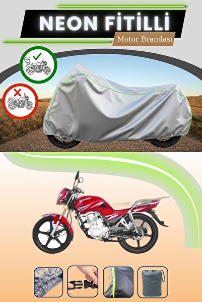 Cemku Shade حقيبة خلفية رمادية متوافقة مع قماش نيون فايتلي يوكي فورزا 170 الم...