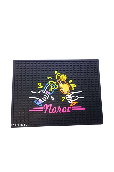 Maxrom Covoraș de bar Ultra Tiki Noroc Barmat distractiv și vibrant pentru Ba...