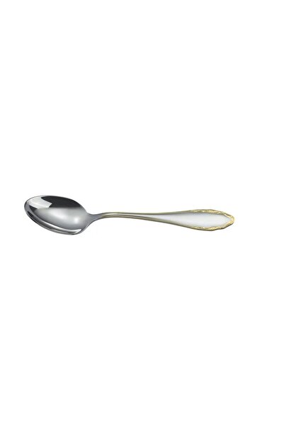 ORIAN Steel eating spoons, set of 6 pieces