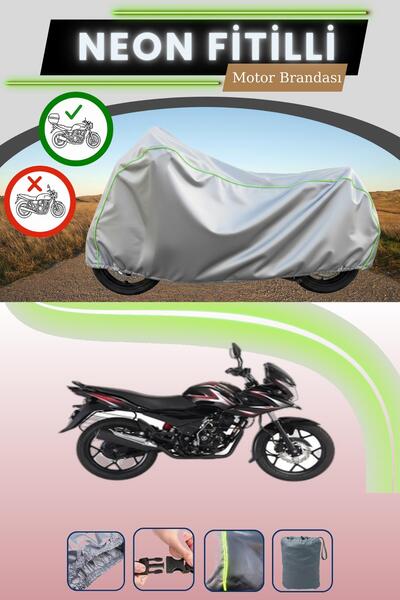 Cemku Shade حقيبة خلفية رمادية اللون متوافقة مع قماش نيون فيتيلي باجاج ديسكفر...