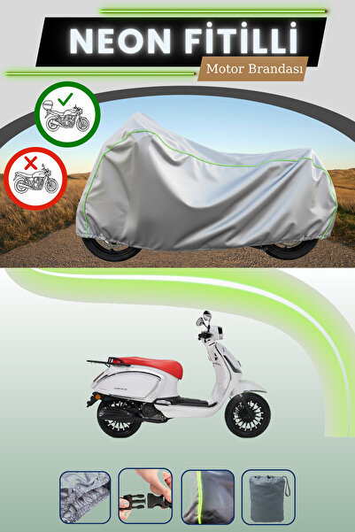 Cemku Shade حقيبة خلفية رمادية متوافقة مع قماش نيون فليت RKS باللون الأزرق ال...