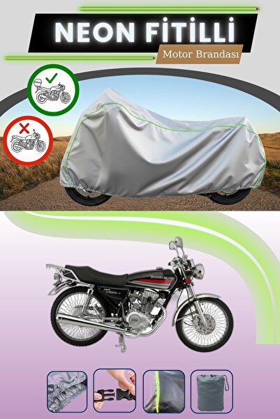 Cemku Shade حقيبة خلفية رمادية متوافقة مع قماش نيون فيتيلي مونديال 175 ماستي ...