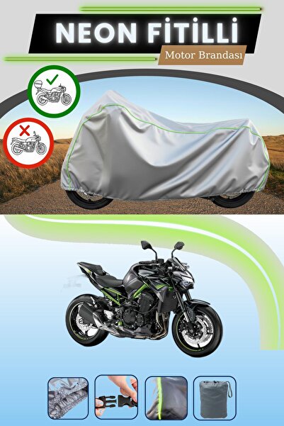 Cemku Shade حقيبة خلفية رمادية متوافقة مع قماش نيون فليت المتوافق مع دراجة نا...