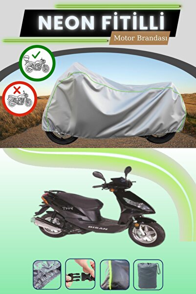 Cemku Shade حقيبة خلفية رمادية متوافقة مع قماش نيون فيتيل بيسان تروي 100 المت...