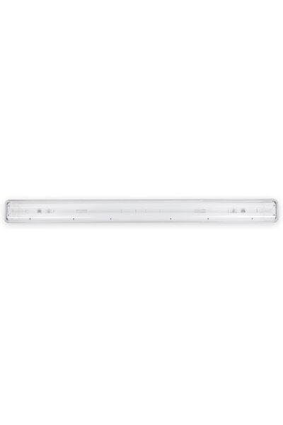 GLOWARE LED Waterproof Light Fixture, Double T8 Tube, 36W, IP65 Rating, Commercial Use GLO-WPF4F236